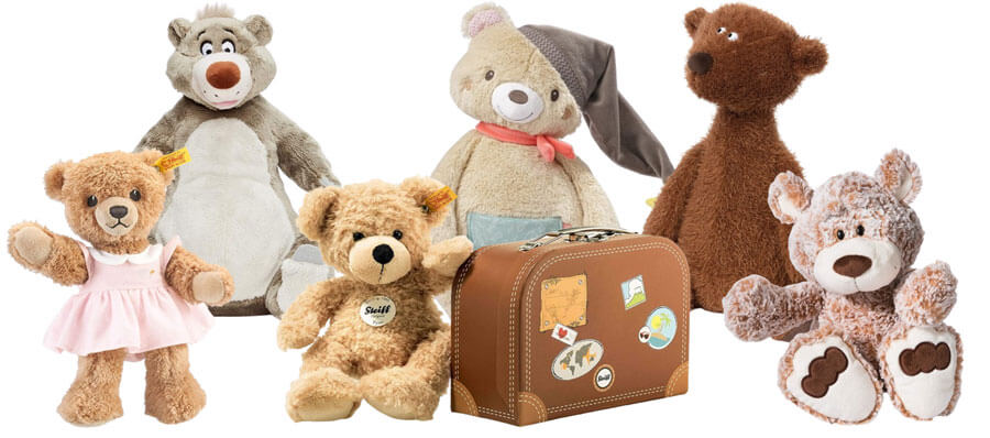 Teddybären und Plüschbären