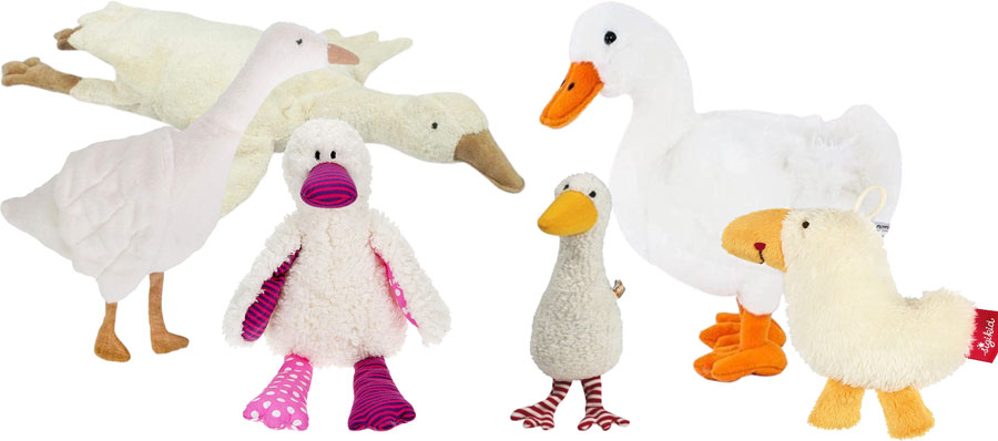 Plüschtiere Gans