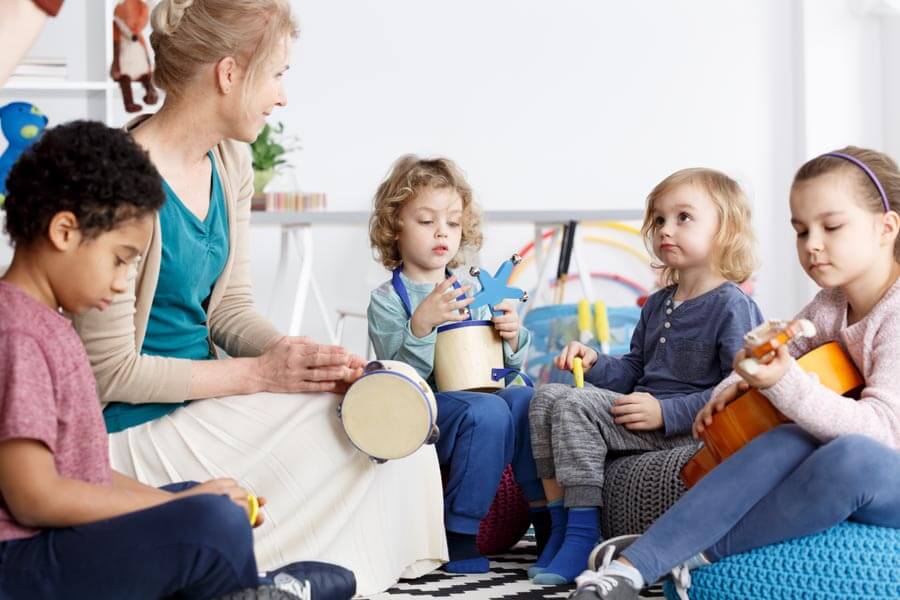 Percussion-Instrumente für Kinder